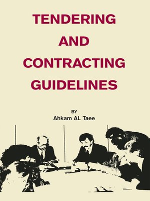 cover image of Tendering and Contracting Guidelines